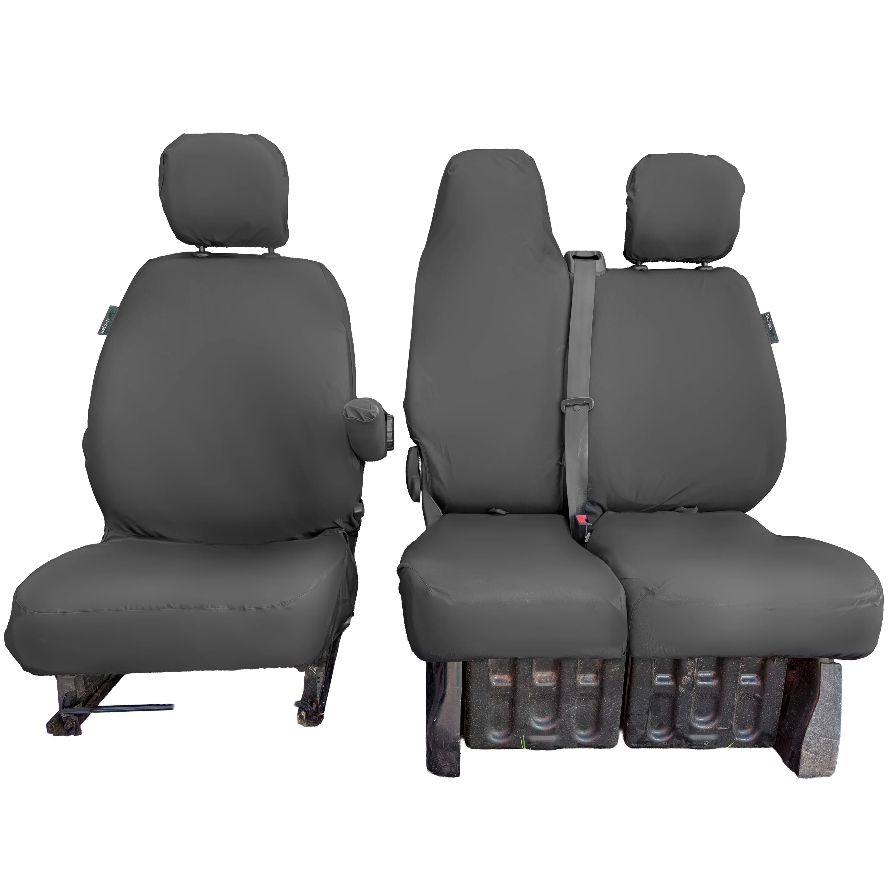 Vauxhall Vivaro 2014-2019 Tailored  Seat Covers -Three Front Seats Double Folding Middle Front Seat - Image 3