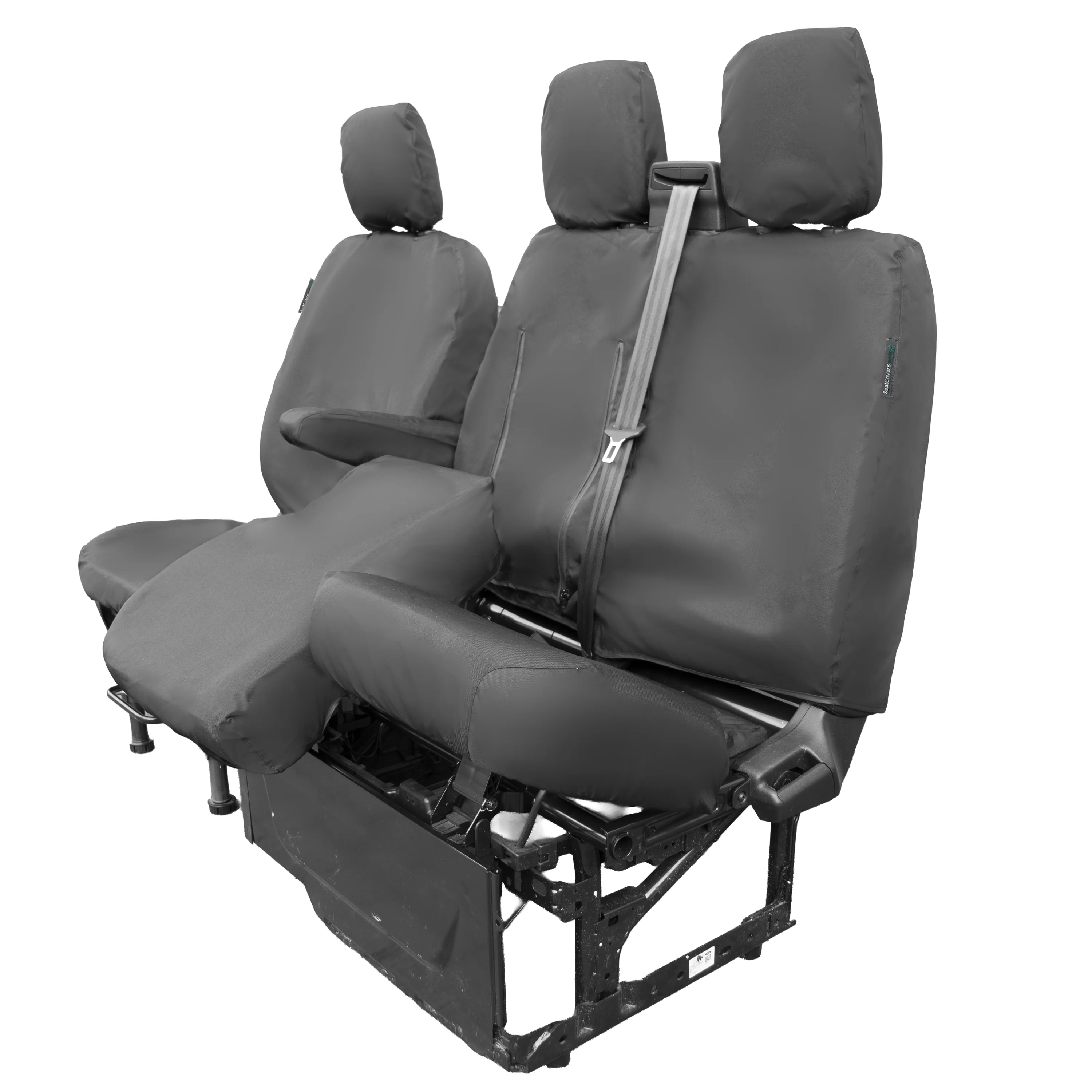 Ford Transit Custom Van 2013-2024 Tailored  Seat Cover - Three Front Seats - Image 5