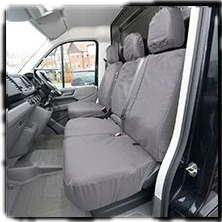 Vauxhall Movano Van 2010-2022 Tailored Seat Covers - Three Front Seats No Folding Middle Seat - Image 7