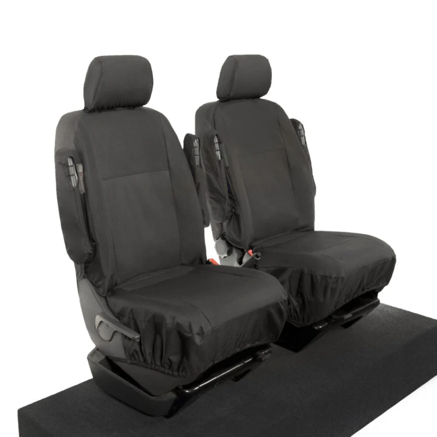 Volkswagen T5 Caravelle 2003-2015 Tailored  Seat Covers - Two Single Front Captain Seats - Image 2