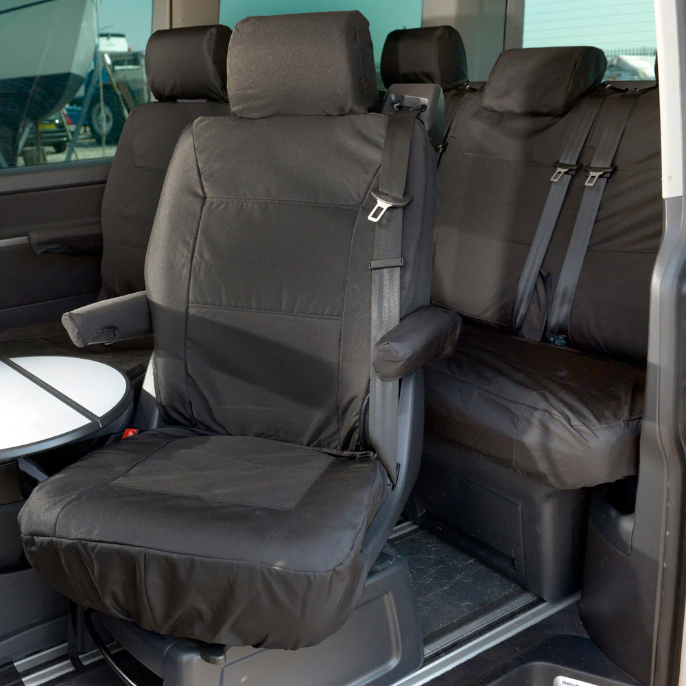 Volkswagen T6 Caravelle 2015-2019 Tailored  Seat Covers - Second Row One Single Seats Left Side - Image 2