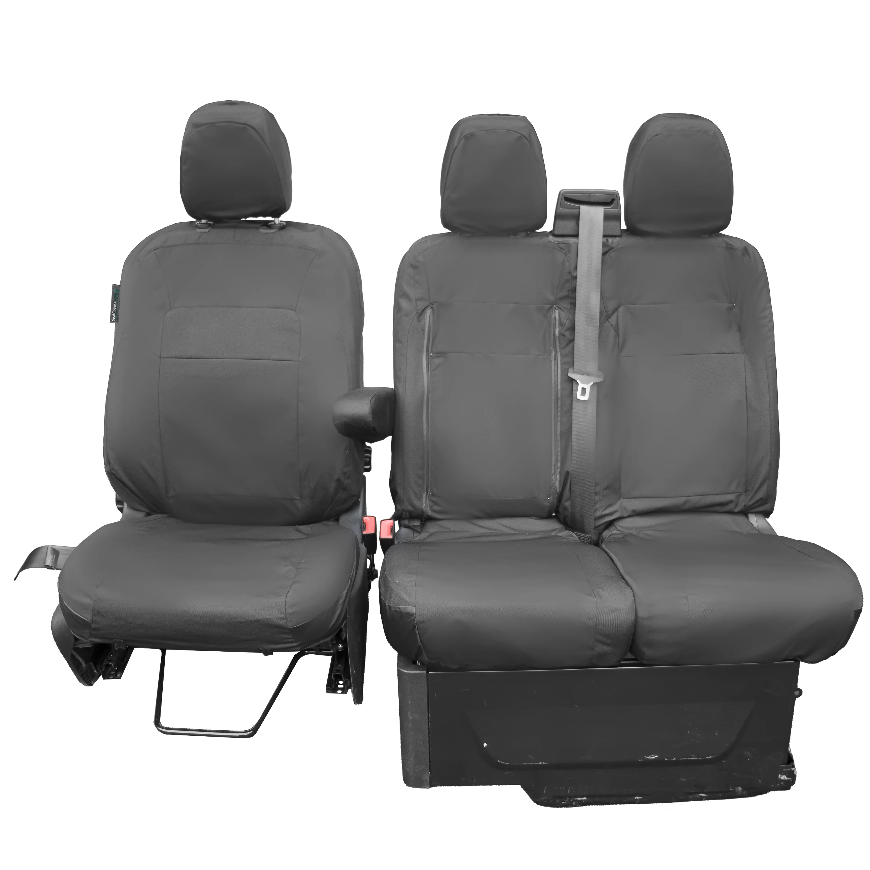 Volkswagen T7 Van 2025+ Tailored  Seat Cover - Three Front Seats - Image 3